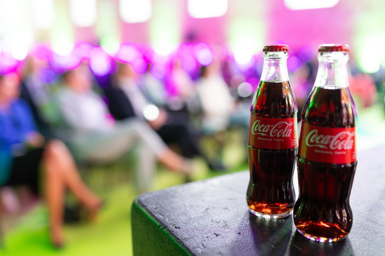 The Coca‑Cola Company logo is ubiquitous today