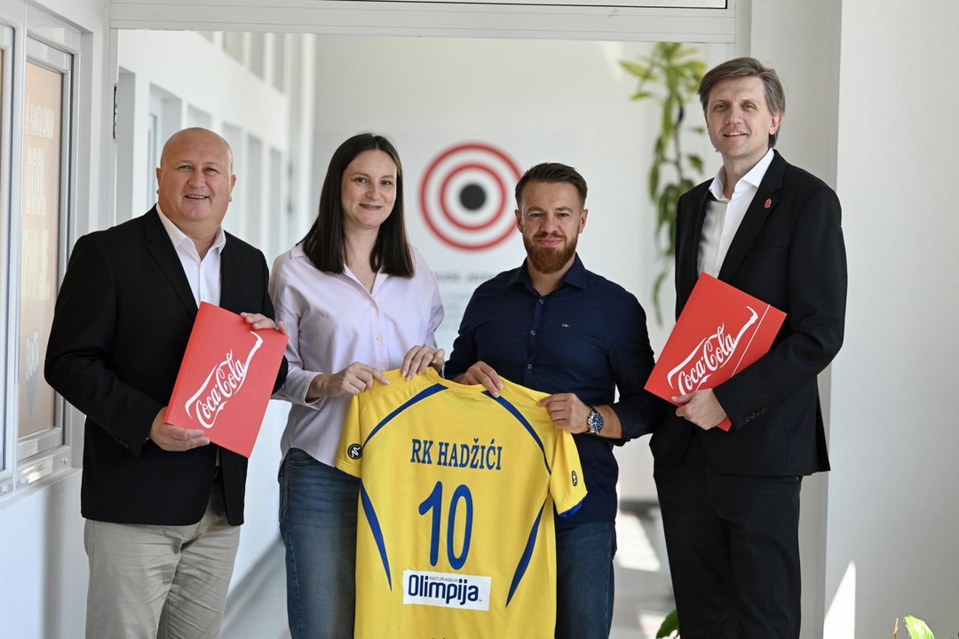 Olimpija supports the champions: Coca-Cola HBC B-H becomes new partner of ŽRK 